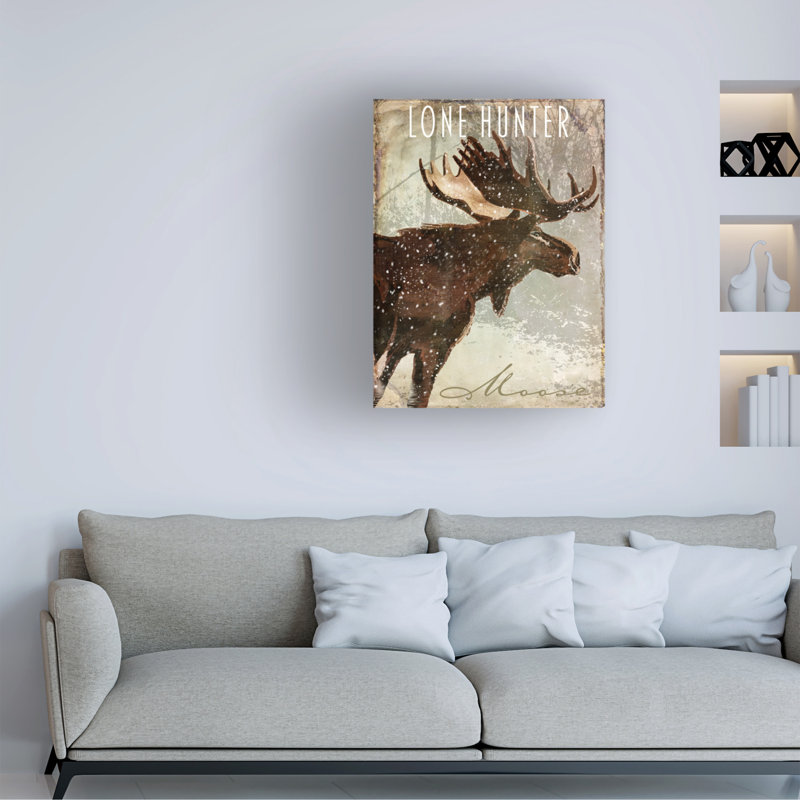 «Sasha Winter Game Four», art sur toile, H 19 po x l 14 po
