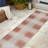 Sabine Traditional Farmhouse Bold Gingham Salmon/Cream Indoor/Outdoor Rug-1469382134