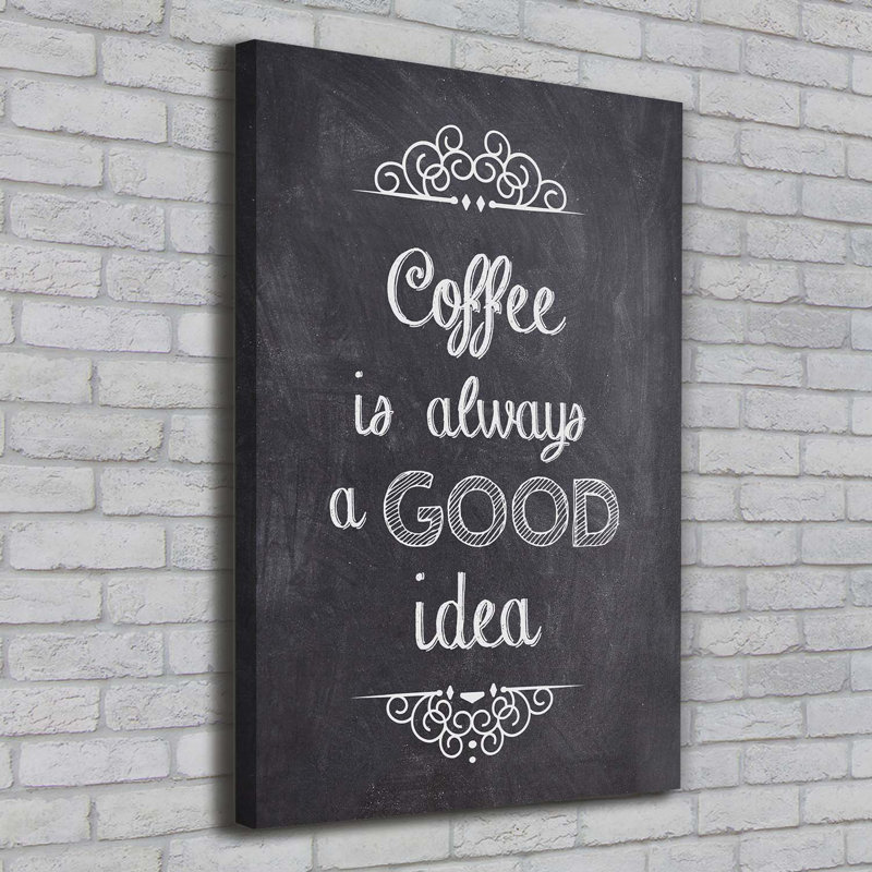 Coffee Collage - Wrapped Canvas Print