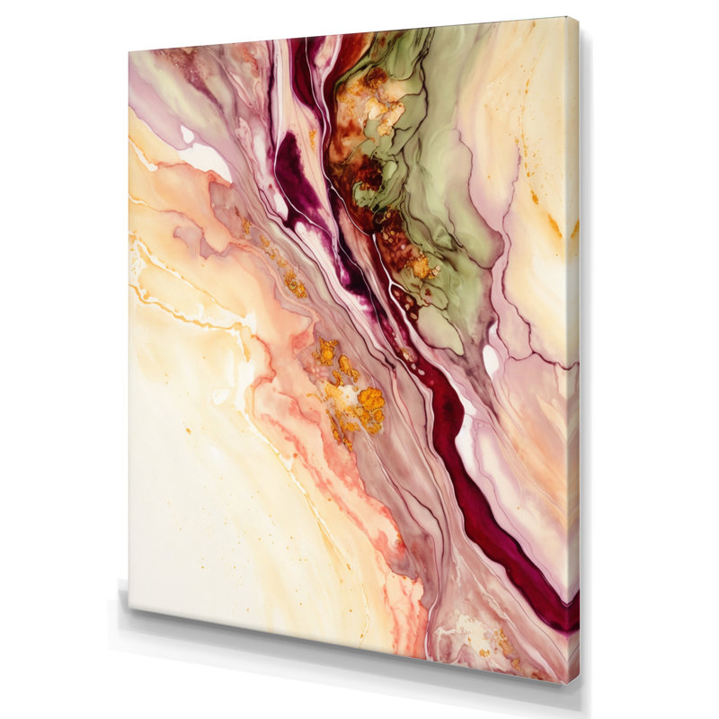 Rendend Point Dreams VI - reproduction sur toile, L 12 po x H 20 po, Toile tendue