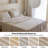 Sheet Set Solid Color - 6 Pieces,4 Pillowcases, 1 Fitted Sheet, 1 Flat Sheet-109654013-109654016