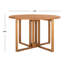 Keat 47.3'' Fliptop Outdoor Dining Table