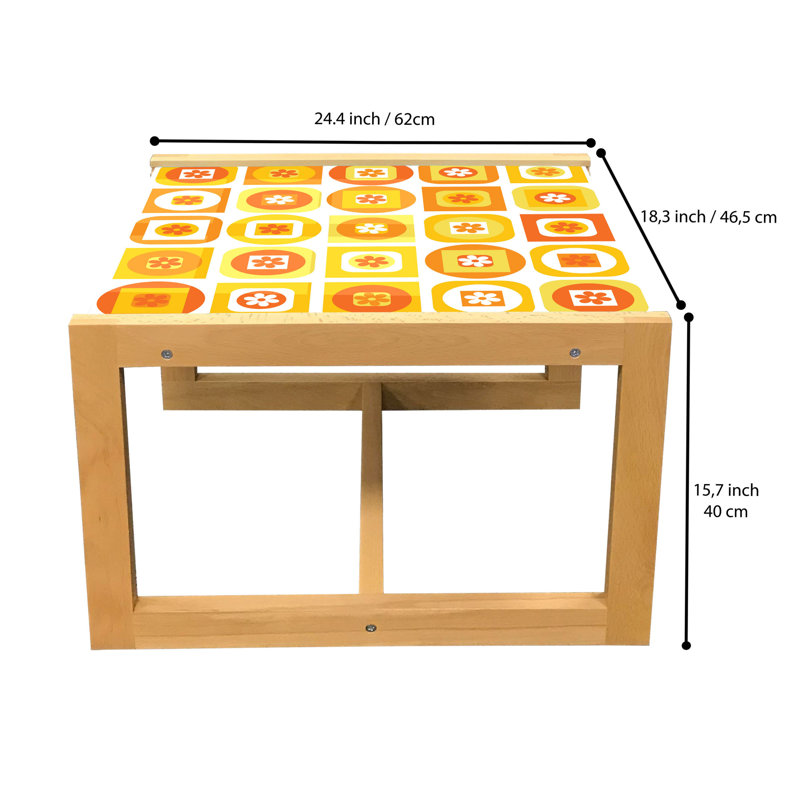 Ironim Sled Coffee Table, 62cm H x 46cm W x 40cm D