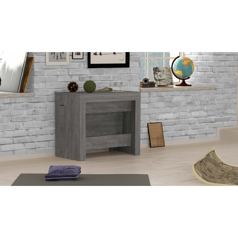 Whittman Extendable Dining Table, Concrete