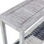 Console Eucalyptus, gris argenté