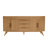 Hoult 72 in. Natural Teak Double Bathroom Vanity with Engineered Stone Top