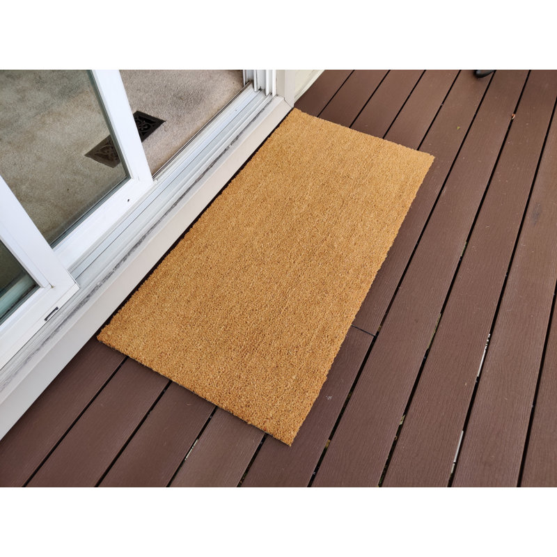 Tapis d'extérieur en fibre de coco Mantra, L 48 po x L 72 po