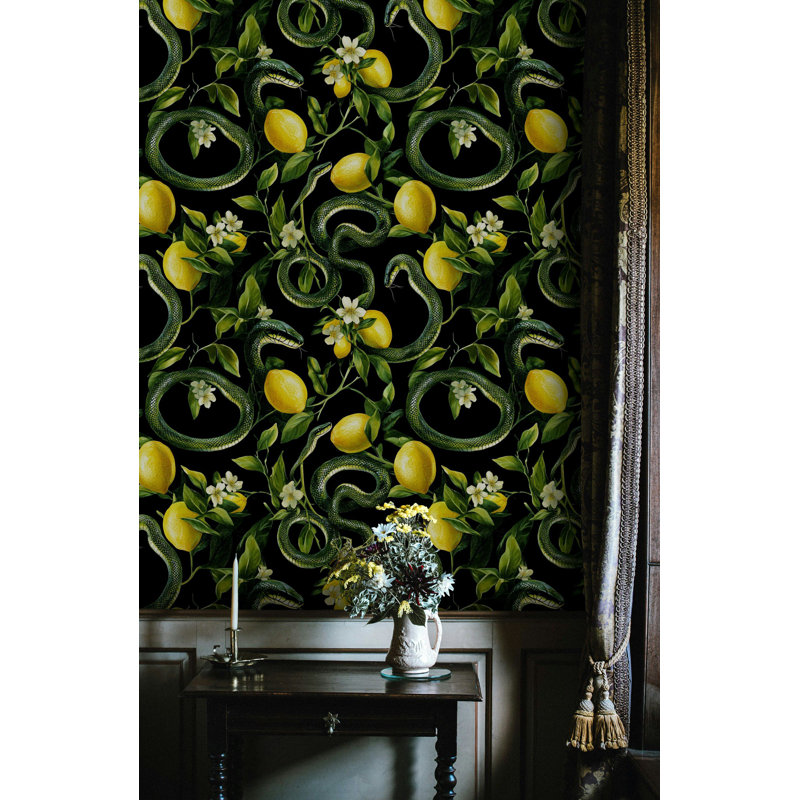 Rouleau de papier peint Exotic Snake Botanical Jungle