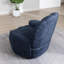Fauteuil pivotant capitonné Broderic Petal-1875941639