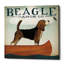 «Beagle Canoe Co» par Ryan Fowler, art mural sur toile-1040553006