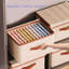 Grands bacs de rangement pliables, boîte en tissu de lin avec couvercle, organisateur pour tablettes, cubes pour serviettes, vêtements (ensemble de 3)-921467482