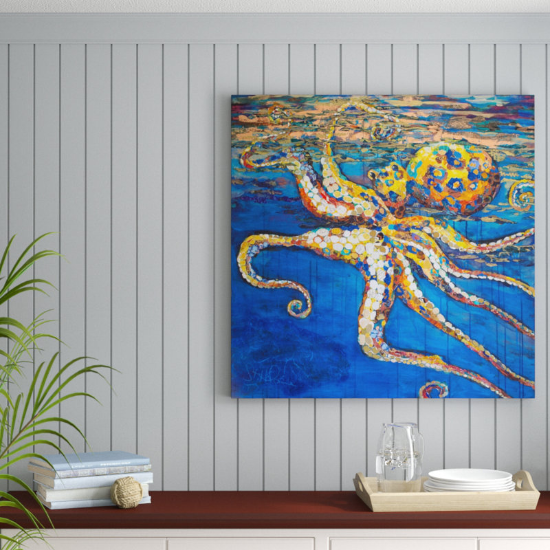 Elizabeth St. Hilaire - Wrapped Canvas Painting, 101cm H x 101cm W x 3.81cm D