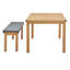 Ensemble de table et banc d'extérieur Syracuse