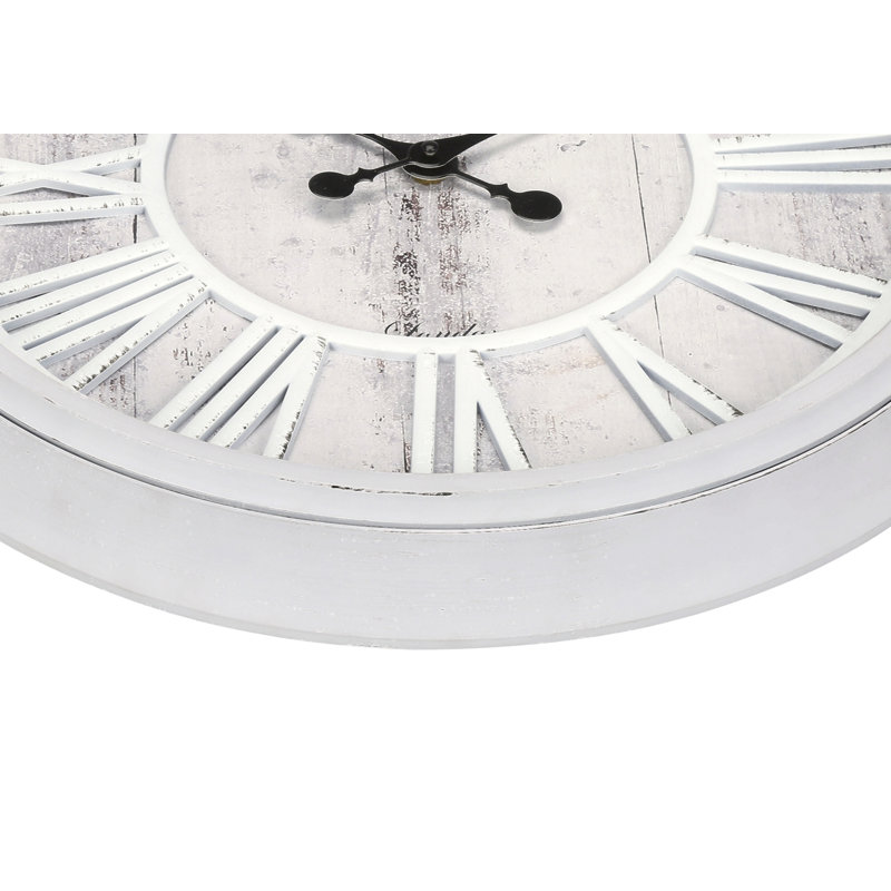 Clocks, 20" Round, Wall Clock, Transitional
