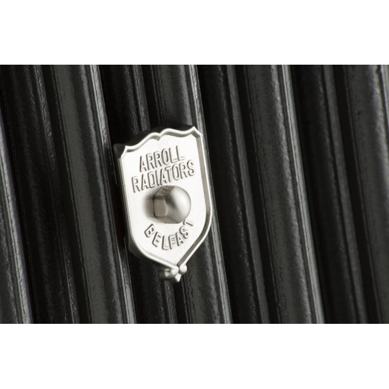Abarca Radiator Wall Bracket, Brushed Nickel
