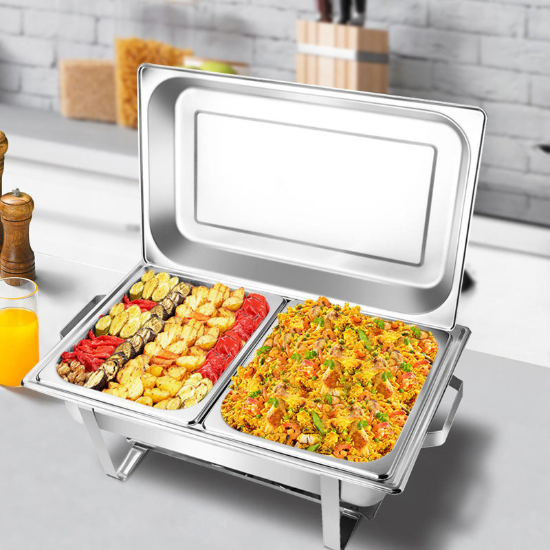 Shayne Stainless Steel Rectangle Chafing Dish