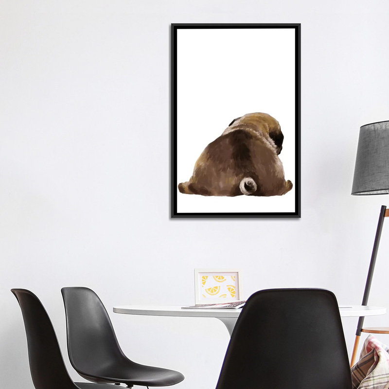 Animals, 40" H x 26" W x 1.5" D, Black Framed Canvas
