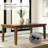 Rebecca Extendable Solid Wood Base Dining Table