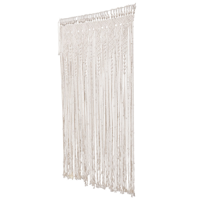 Faysal Tap Top Sheer Thermal Door Curtain