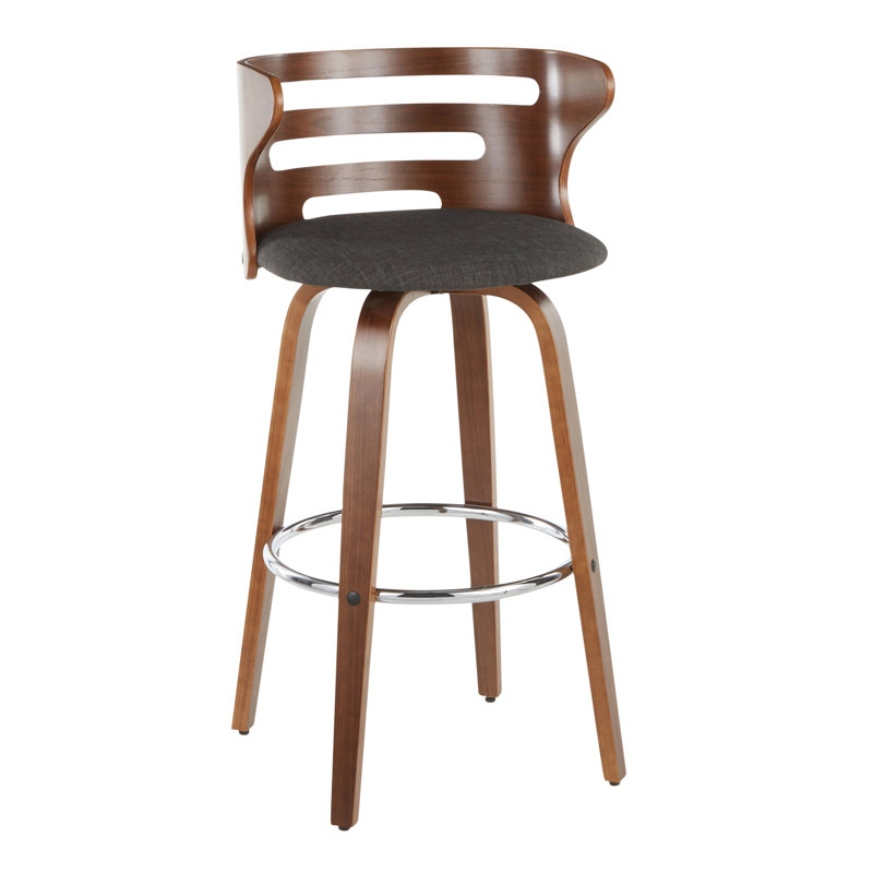 Tabouret de bar Cosini, Gris