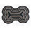  DB-313 Mocha/Frappuccino Large Dog Bone 18"x28"