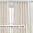 Latitude Run® Hermania Jacquard Slub Texture - Privacy Curtains With Back Tab Rod Pocket Lightweight Window Curtains Drapery Panels For Bedroom, Dining Room & Living Room, 2 Panels-437342548-437342546