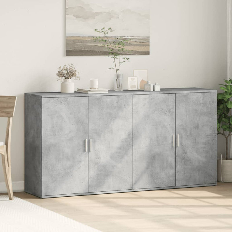 Sharaea Accent Cabinet, Concrete Grey