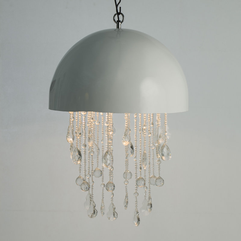 Tracey Boyd 4 - Light Pendant, 37" H x 23.5" W x 23.5" D, White