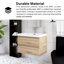 Meuble-lavabo mural simple 30 po avec plateau en résine intégré-2004338828