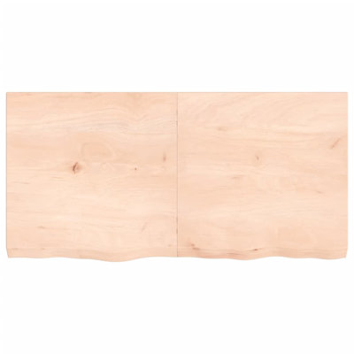 Ayluardo 120cm Solid Wood Bathroom Vanity Top