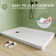 48" x 32" White Shower Base with Drain Assembly and Drain Cover Included, Non-slip Shower Pan