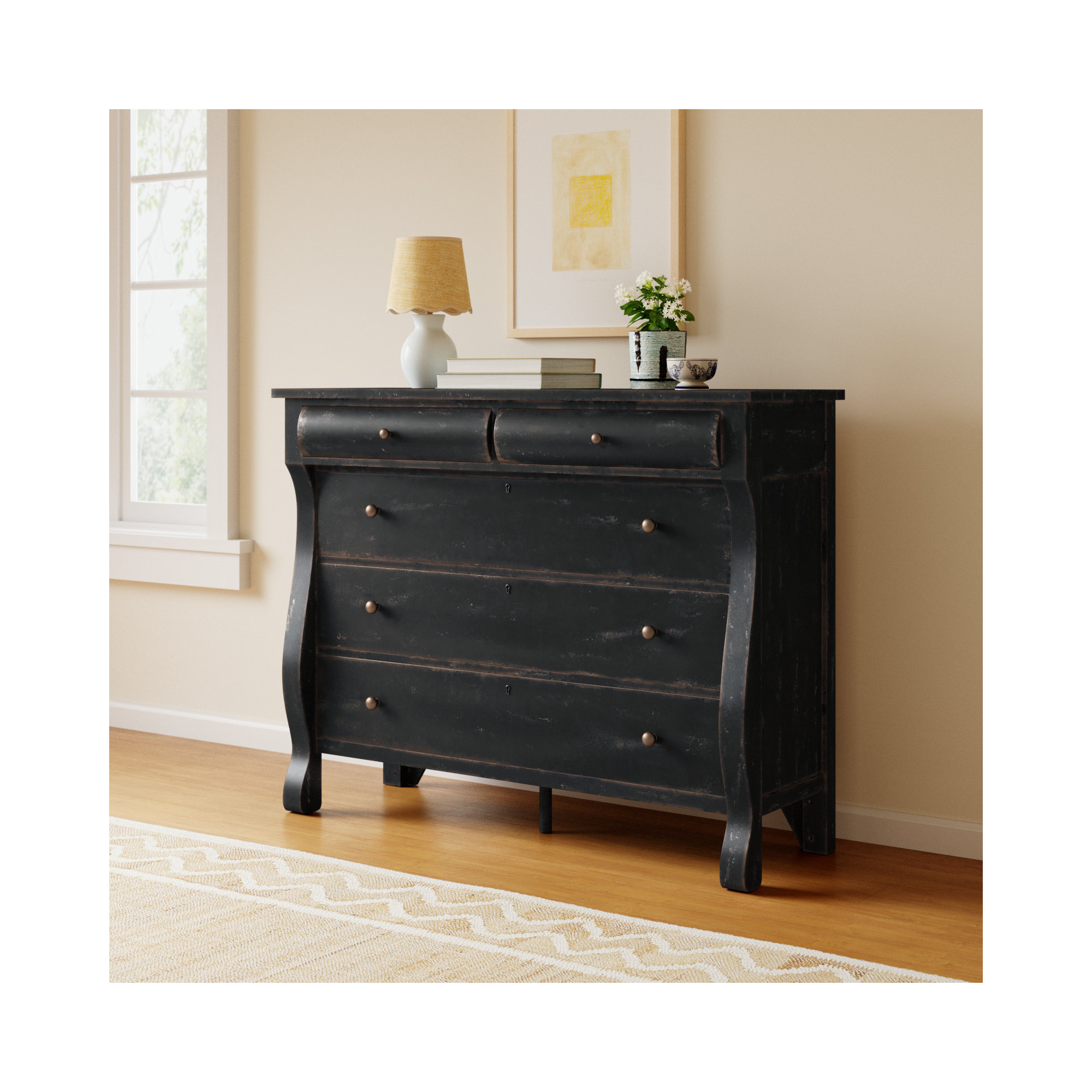 Chamberlain 5 - Drawer Dresser