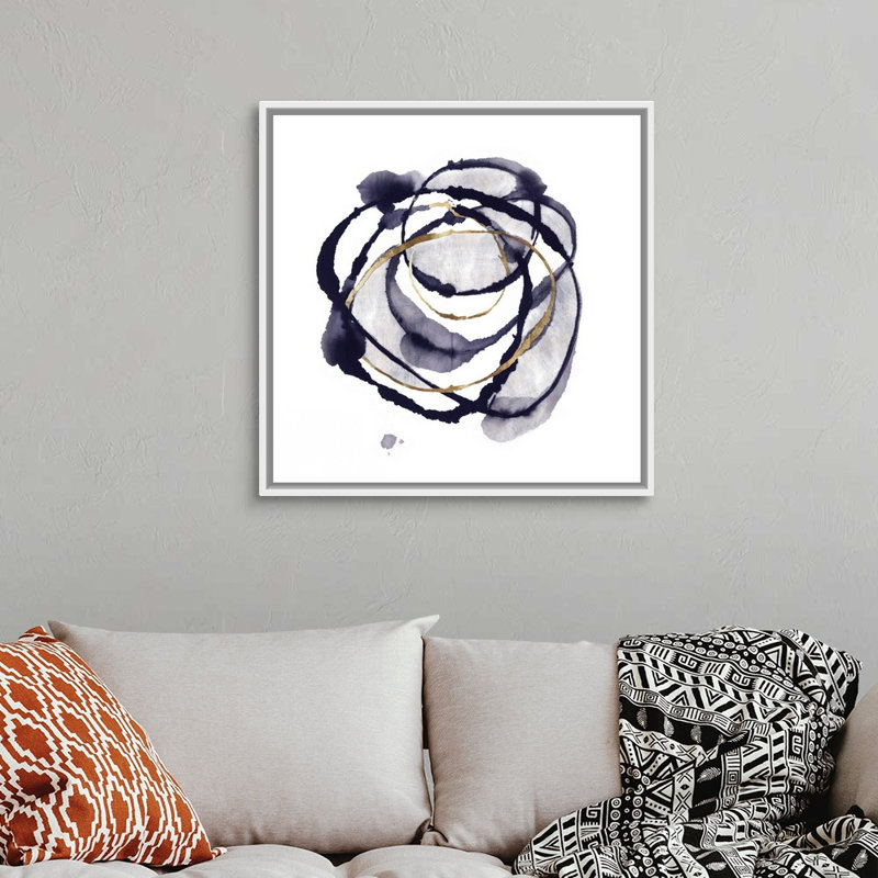 « Around the Universe » par PI studio, impression sur toile, H 32 po x l 32 po x P 1,75 po, Toile blanche encadrée