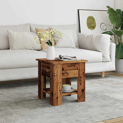 Ivy Bronx Coffee Table 40X40x42 Cm Engineered Wood