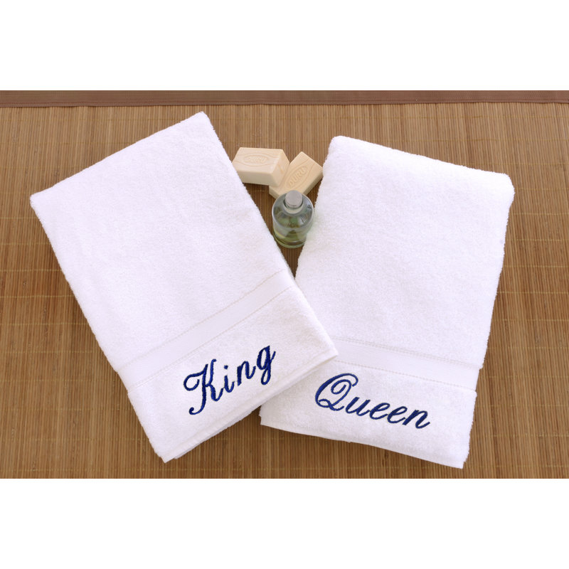Luxury Hotel & Spa Super Plush Hand Towel, Blue