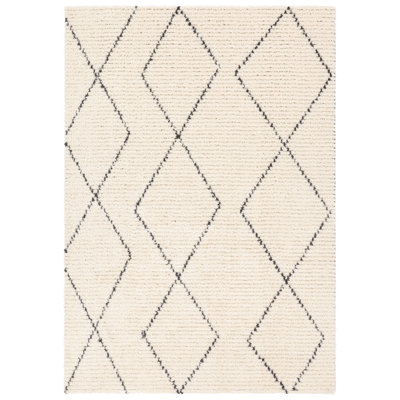 Label J Tamry Powerloomed Tribal White Area Rug