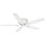 54" Durant 5 - Blade Flush Mount Ceiling Fan with Pull Chain