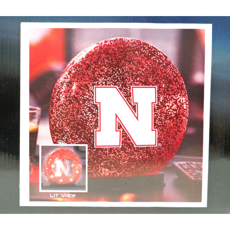 Nebraska LED Glass Globe
