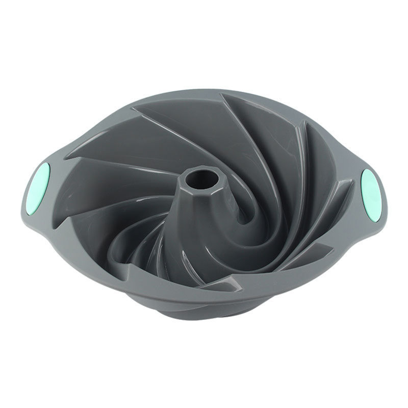 Moule à gâteau en silicone pour gâteau et pain fait maison, Gris