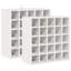Solid Wood Open Shelving Wine Bottle Rack-2107676679