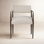 Damari Linen Oak Dining Armchair