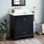 Quen 30" Freestanding Single Basin Vanity Set with Cabinet, Vanity Top-350251036-350631922-350631923