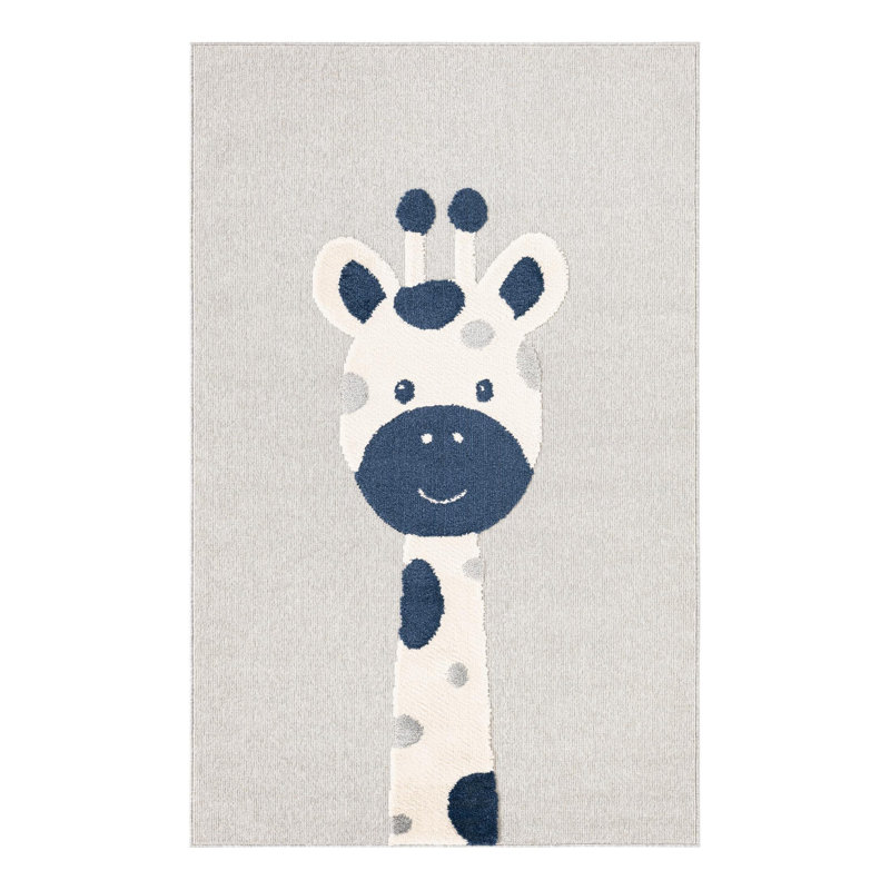 Unique Loom Evermoor Whimsy Kids Rug, Rectangle 5'3" x 8'