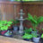 Kirt Resin Pineapple Traditional 2-Tier Solar Fountain with Battery Backup - Earth-50487458