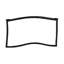 Joint complet de porte de réfrigérateur (couleur noire) de pièce entière # de pièce W10830277 - Remplacement et compatible avec certains réfrigérateurs de cuisine, Maytag et tourbillon