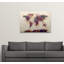 «World Map Paint Splash» par Francy, impression en jaune et bleu-18658624-26529110-80703653