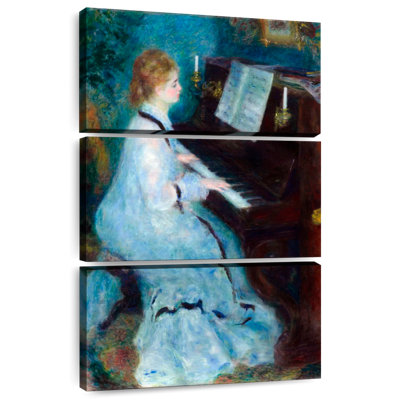 Woman At The Piano 1875