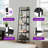 5-Tier Trapezoidal Bookshelf with Lighting and Touch Slider Control-498597039