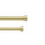 Cappa Drapery Solutions Adjustable 1" Steel Double Curtain Rod Set-1843790200-1843790203