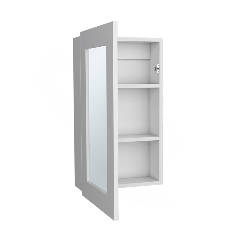 Medicine Cabinet Sanford, Bathroom, White, White